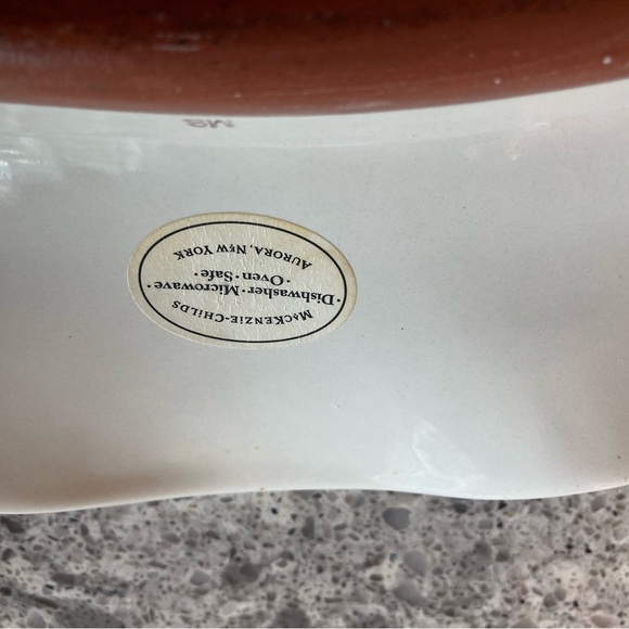 RARE Vintage Mackenzie Childs Serving Platter - Picture 4 of 5